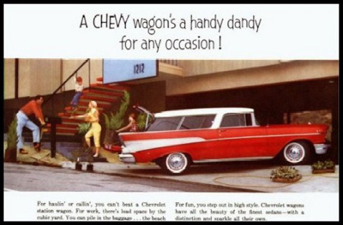 1957 Chevrolet Wagons Brochure Page 3